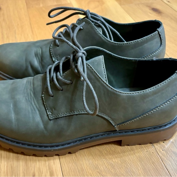 Abound Men’s 10 Tyson Lug Lace-Up Oxford Shoes in Gray. Excellent Condition. - Picture 2 of 7